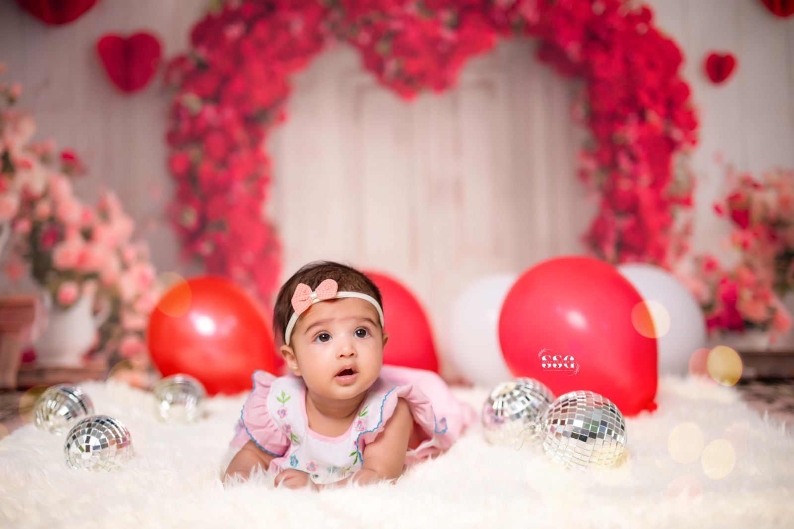 4 months baby photoshoot